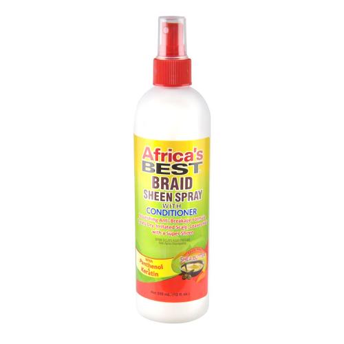 Africa's Best Braid Sheen Spray with Conditioner 12oz/ 355ml