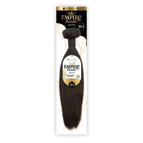 Sensationnel Virgin Human Hair Weave Empire Bundle 10A Straight (10-26")