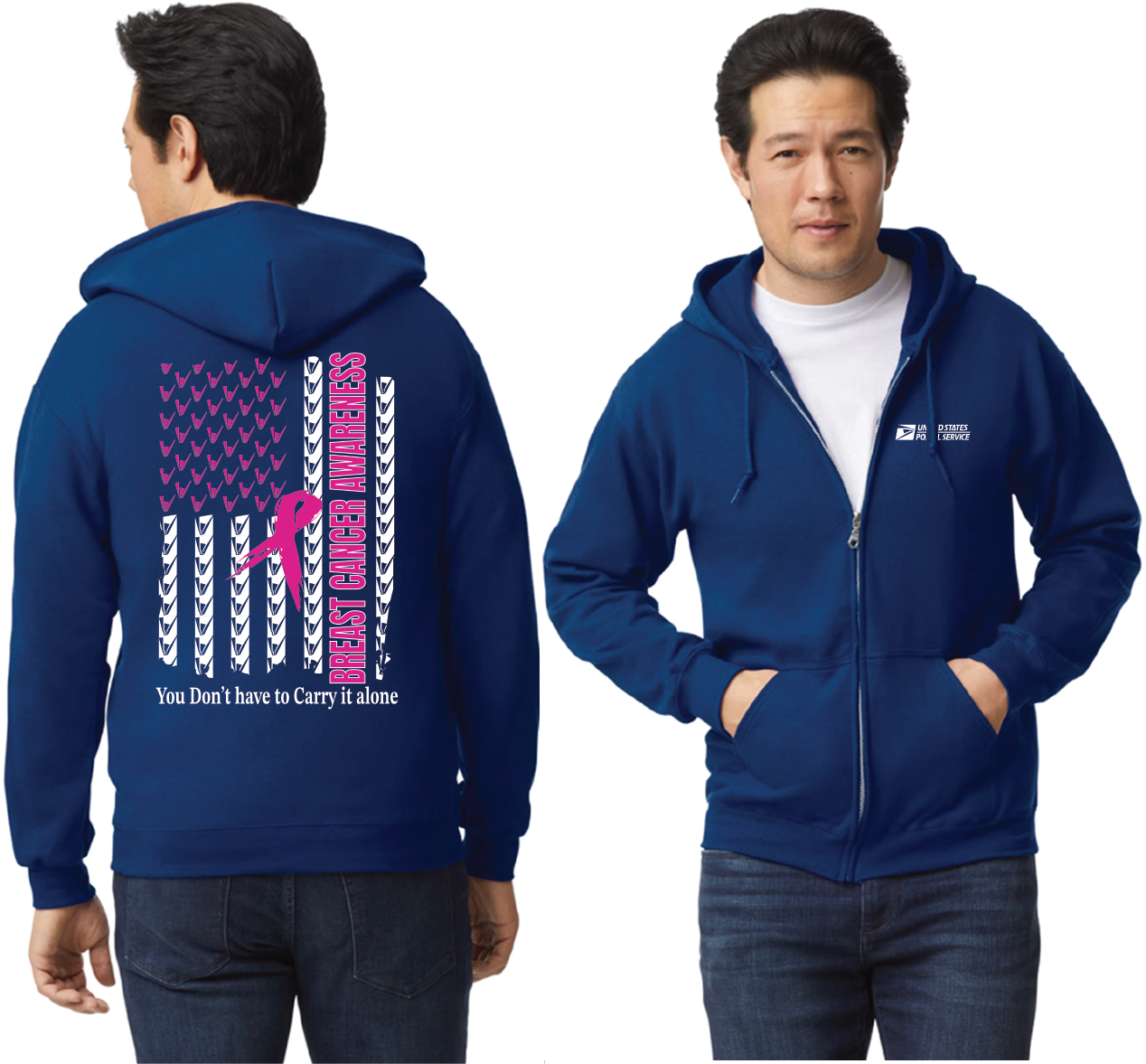 USPS FULL-ZIP HOODIES