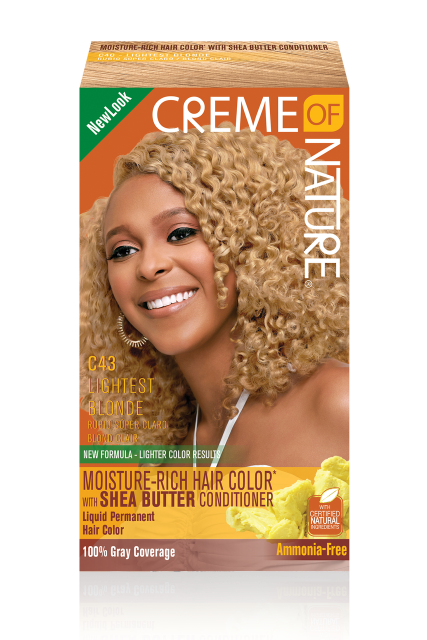 CERTIFIED NATURAL INGREDIENTS Moisture-Rich Hair Color* with Shea Butter Conditioner