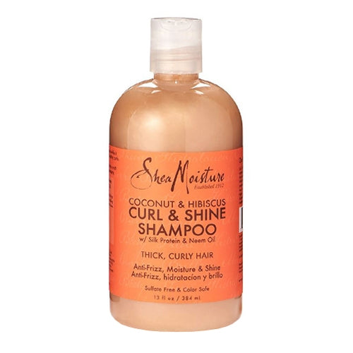 Shea Moisture Coconut & Hibiscus Curl & Shine Shampoo 13oz/ 384ml