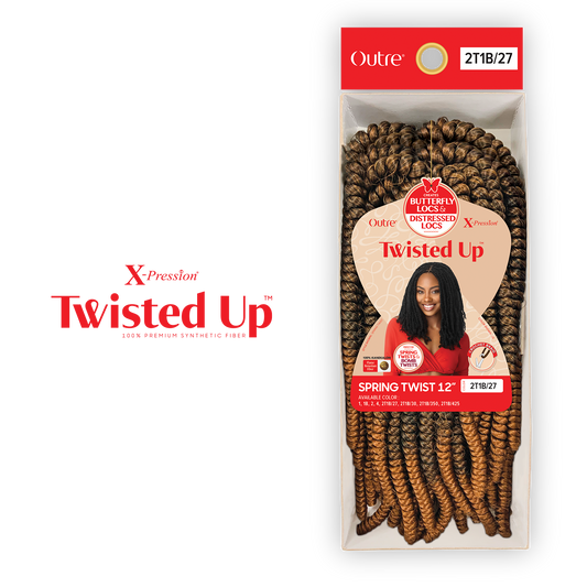 Outre Crochet Braids X-Pression Twisted Up Spring Twist 12"