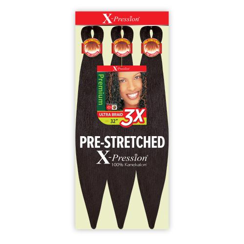 Outre Braids X-Pression Kanekalon 3X Pre Stretched Ultra Braid 32"