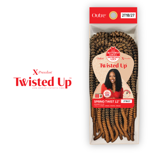 Outre Crochet Braids X-Pression Twisted Up Spring Twist 12"