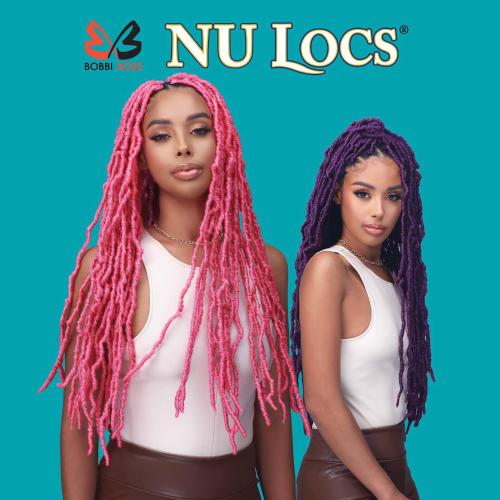 Bobbi Boss Synthetic Hair Crochet Braids African Roots Braid Collection Nu Locs 18"